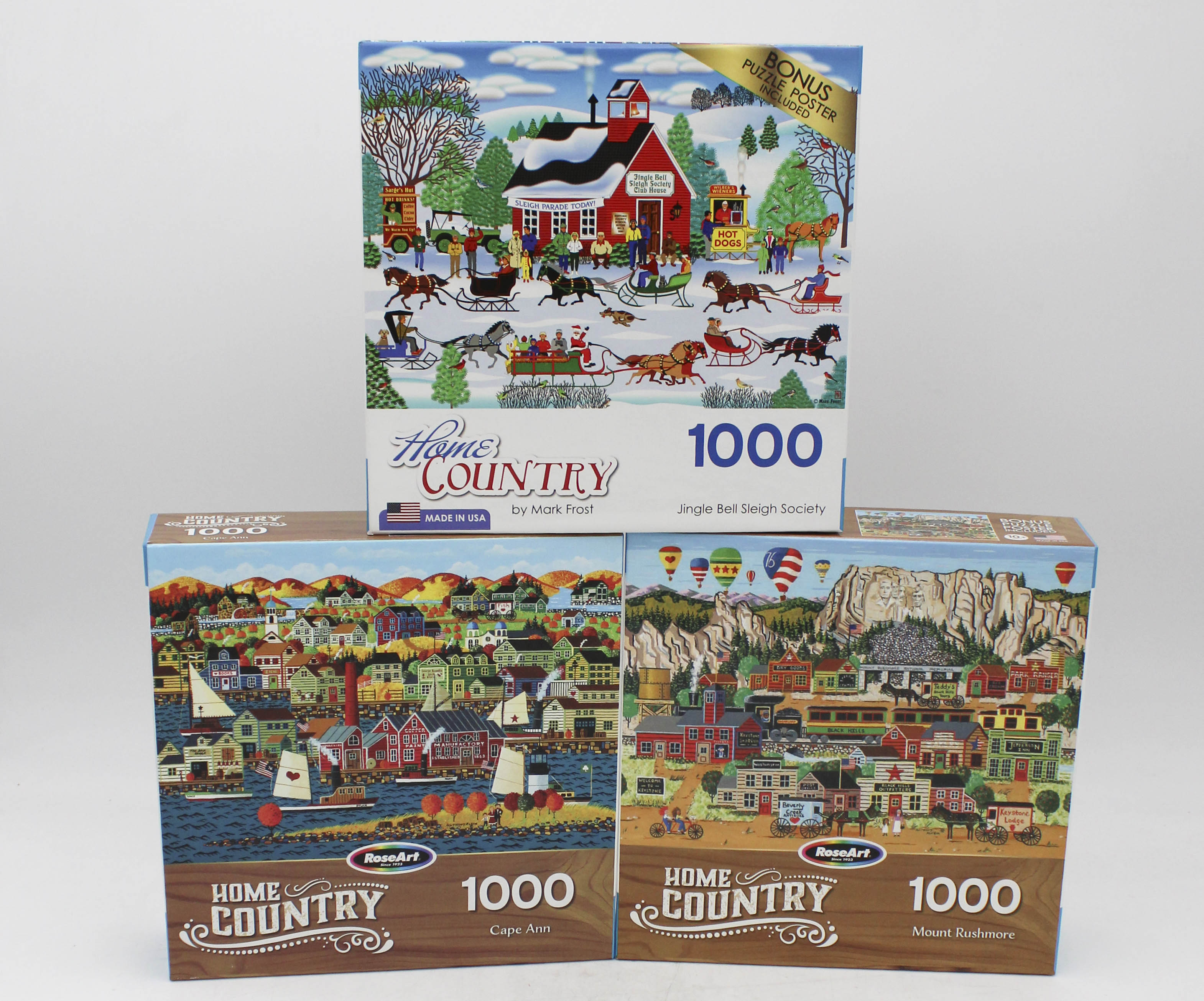 HOME COUNTRY 1000pc PUZZLE ASSORTMENT