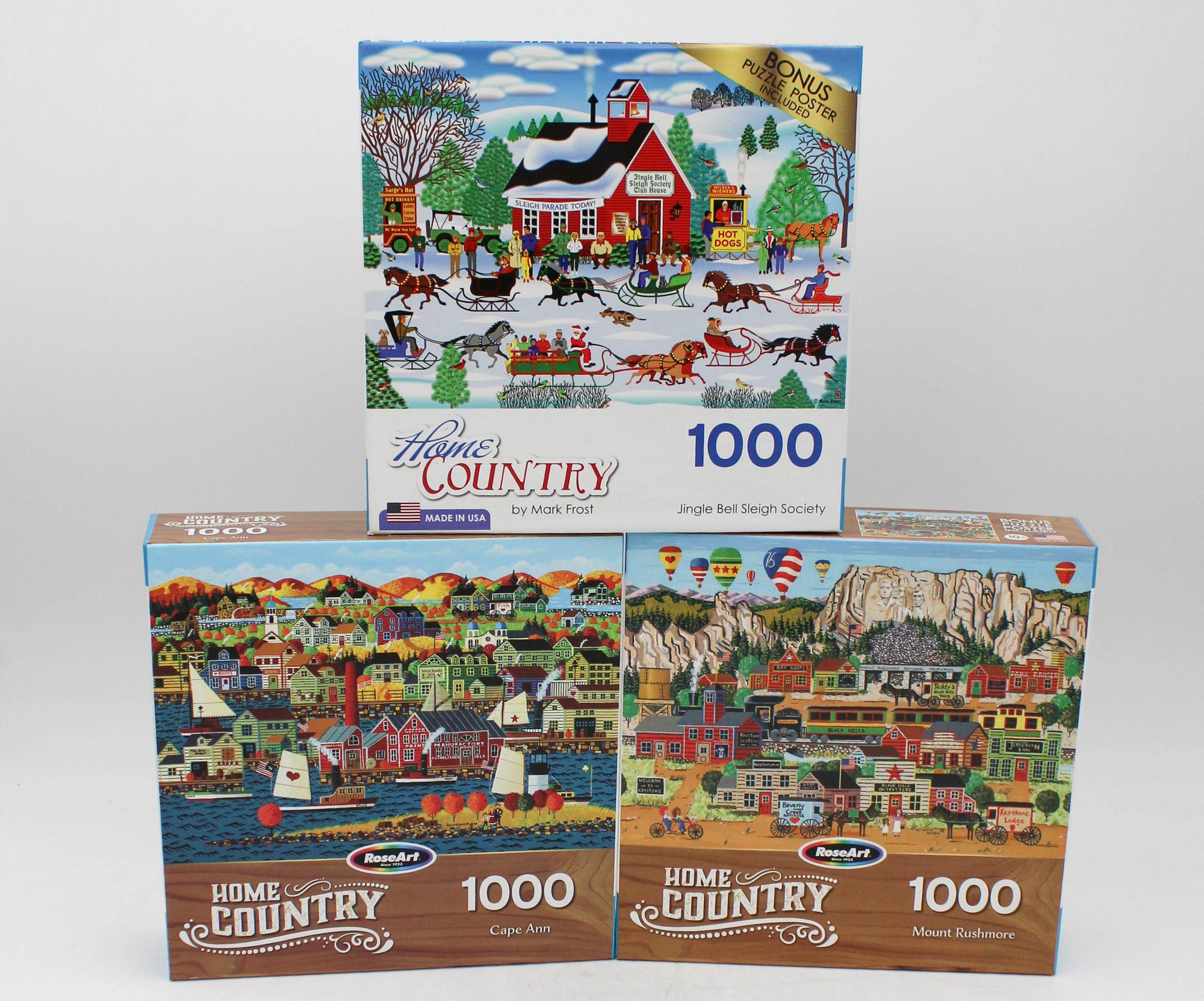 HOME COUNTRY 1000pc PUZZLE ASSORTMENT
