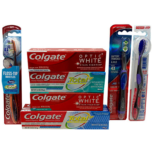 COLGATE TBRUSH/TPASTE(3/22)AST DIS/NI