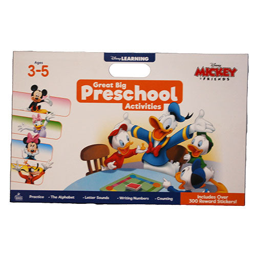 DISNEY GREAT BIG PK ACTIVITIES AGES 3-5  PRE PRICE $18.99