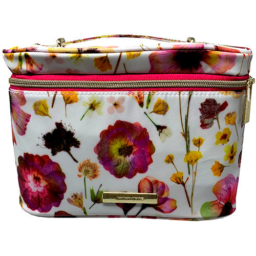 DELUXE TRAIN CASE($38)FLORAL/NI