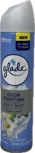 SP GLADE AIR FRESHENER ODOR FIGHTING SOFT MIST 8oz