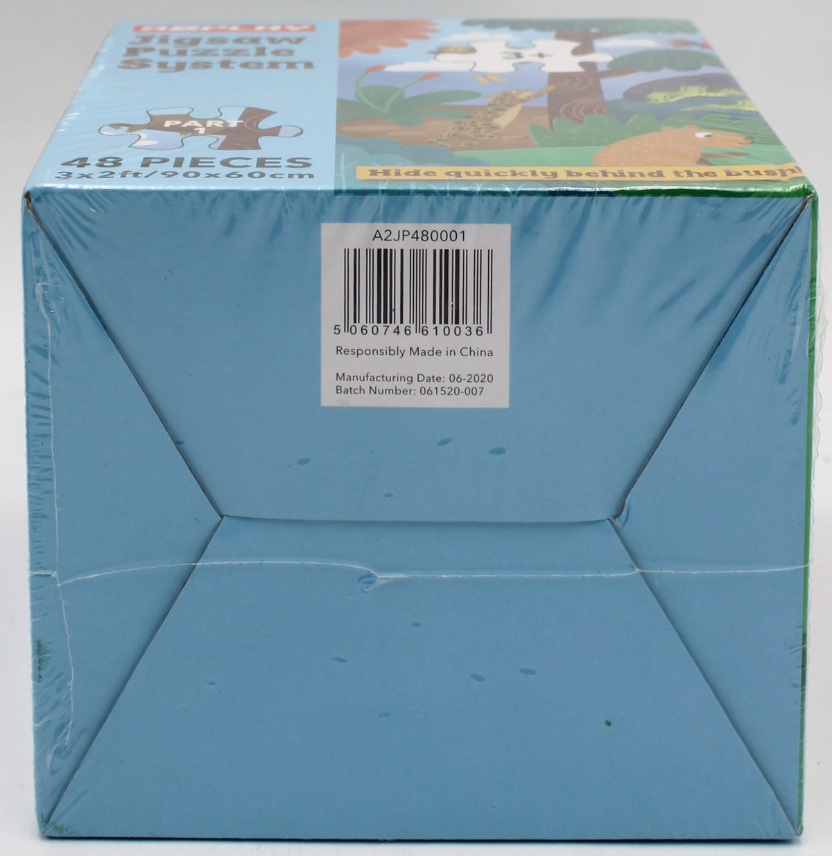REPLAY 48pc JIGSAW PUZZLE SYSTEM 3' x 2' ANIMALS