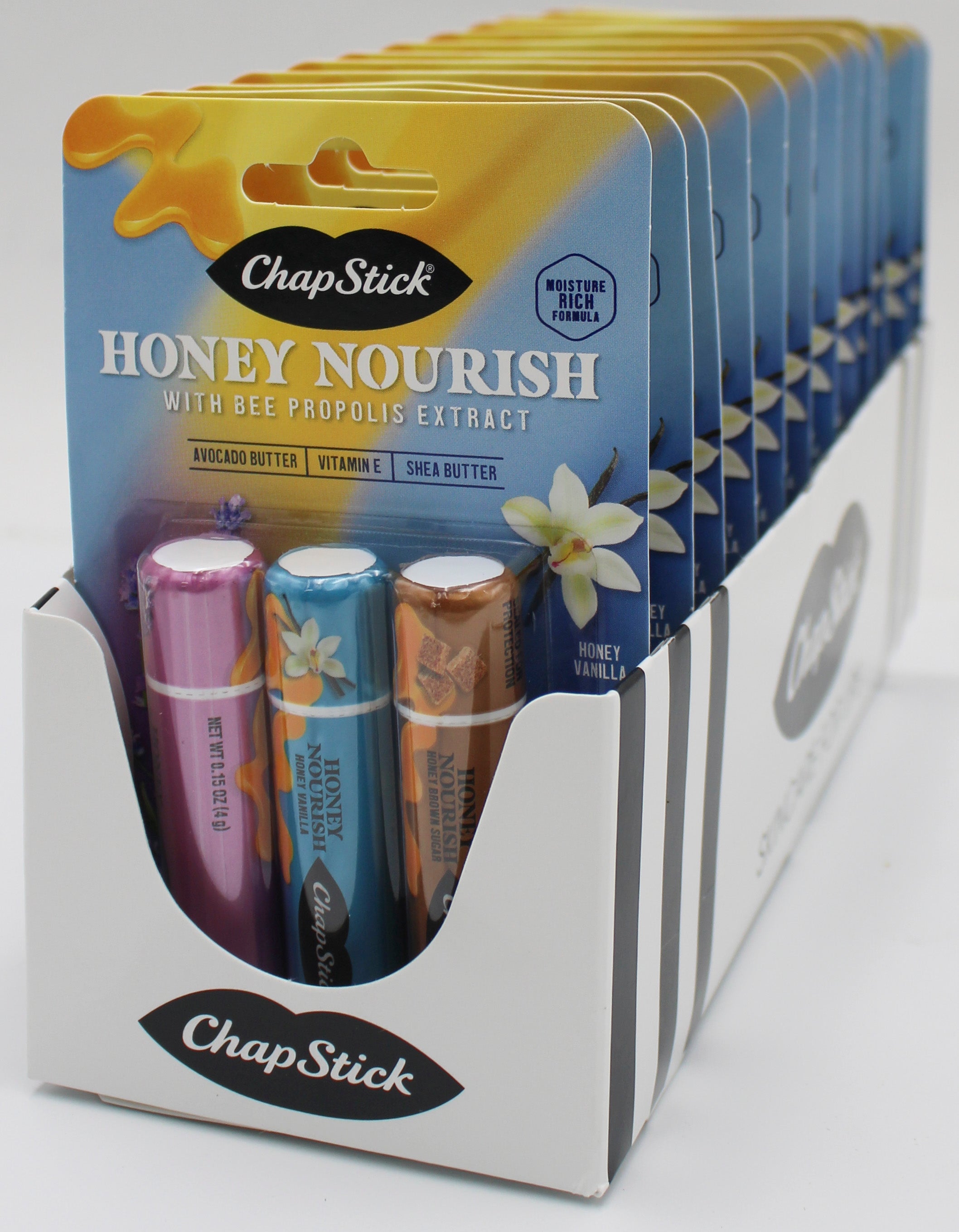 CHAPSTICK HONEY VARIETY 3ct .45oz  EXP.5/31/2027