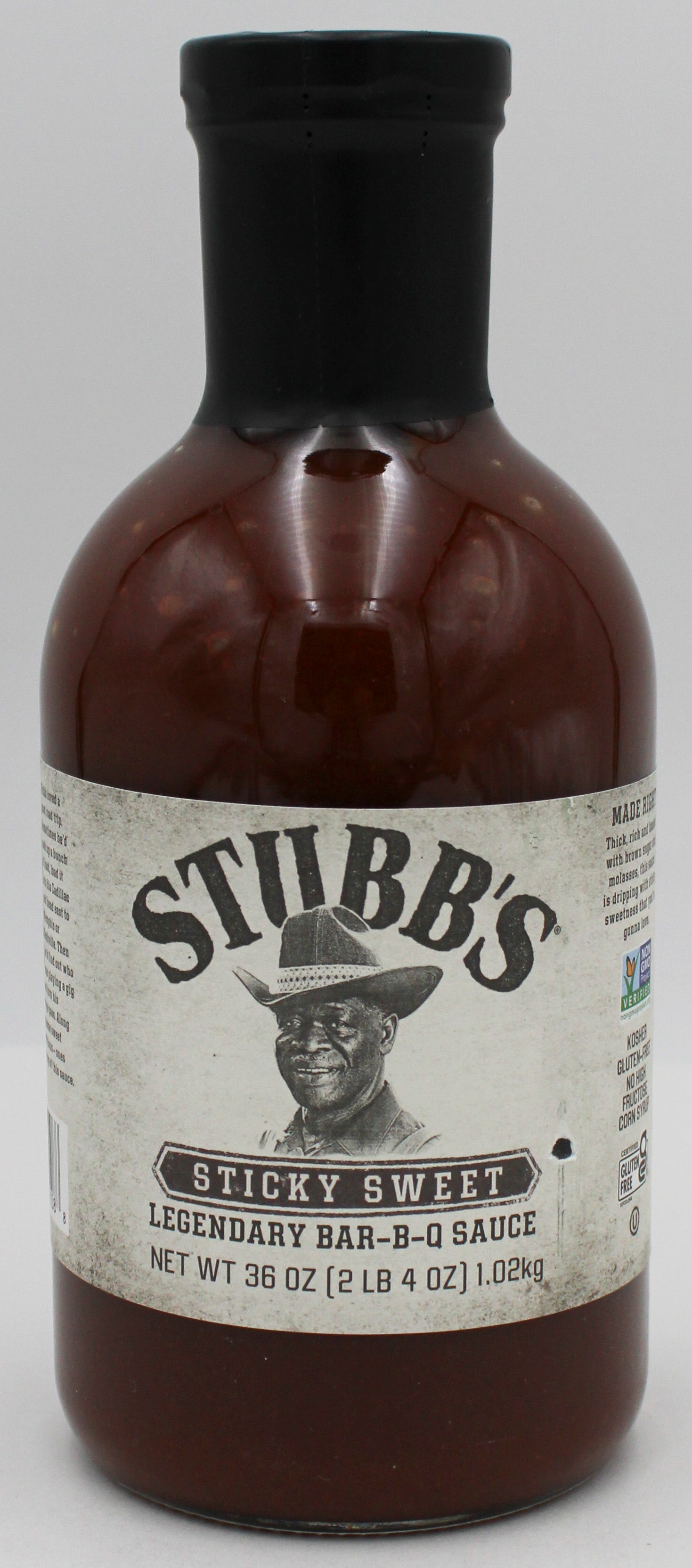 STUBBS STICKY SWEET BBQ SAUCE 36 Oz BB 3/5/27