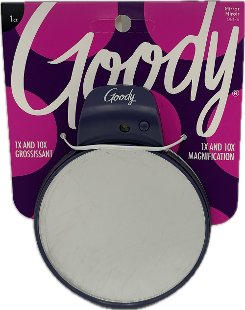 GOODY MIRROR TWEEZER MIRROR WITH MAG AND LIGHT PURPLE NI