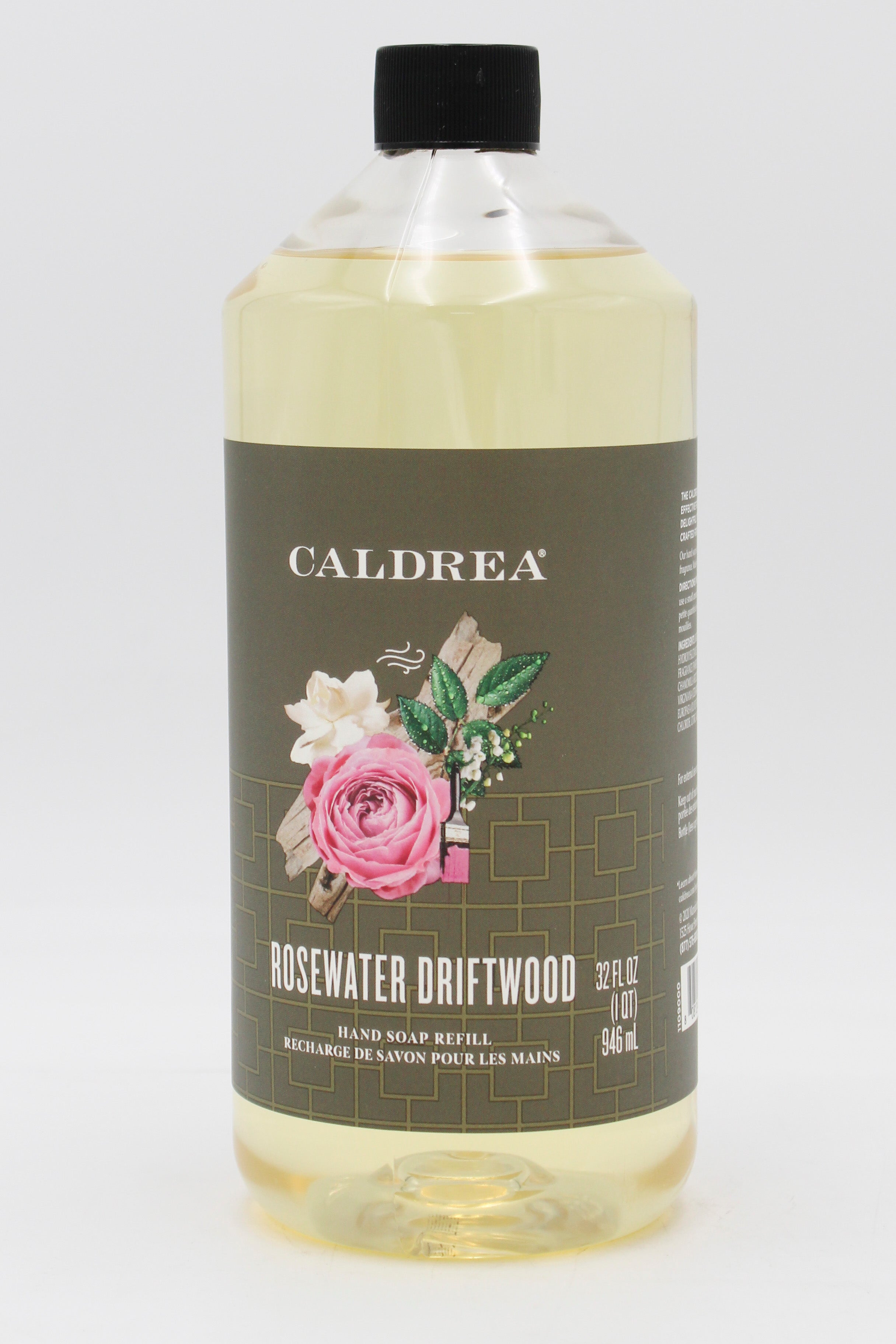 CALDREA HAND SOAP REFILL ROSEWATER DRIFTWOOD 32oz US