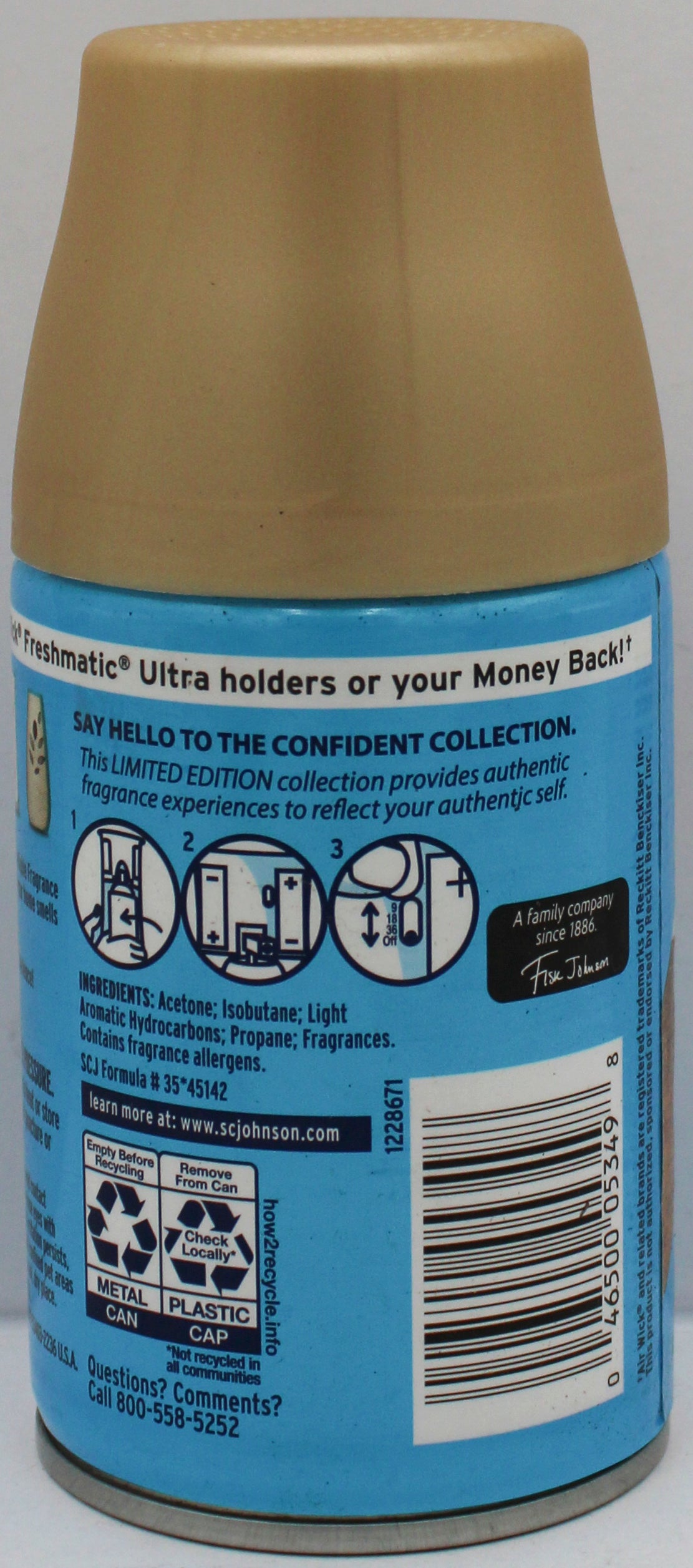 GLADE AUTOMATIC REFILL COOL COCONUT 6.2oz US