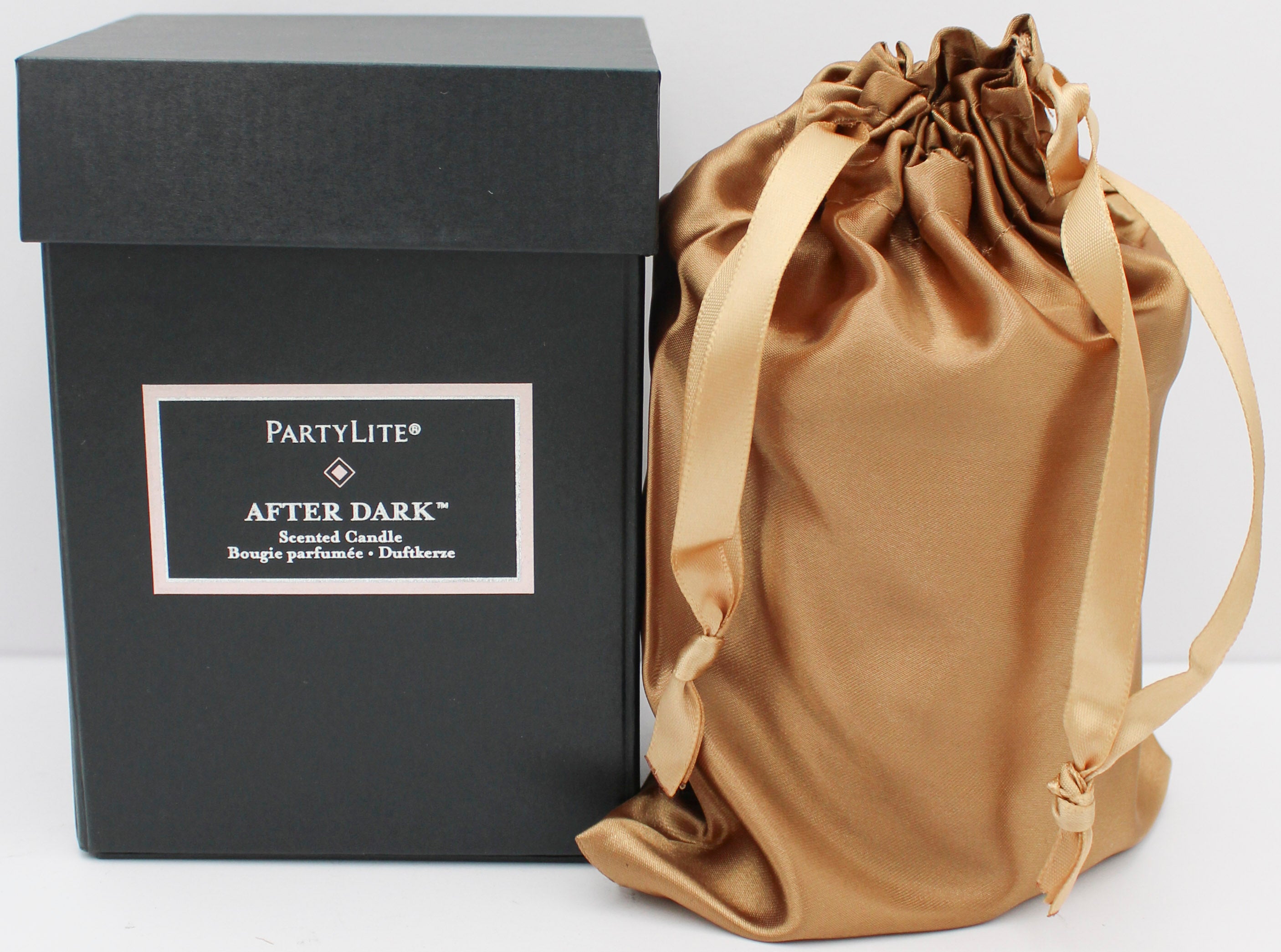 PARTYLITE AFTER DARK APPLE VELOUR SCENTED JAR CANDLE 10oz