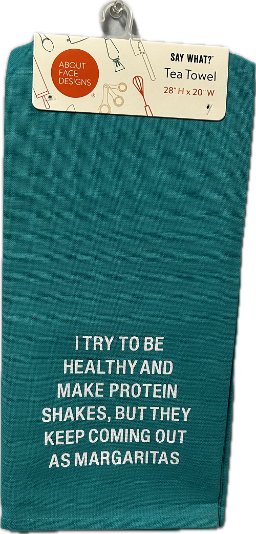 PROTEIN TEA TOWEL