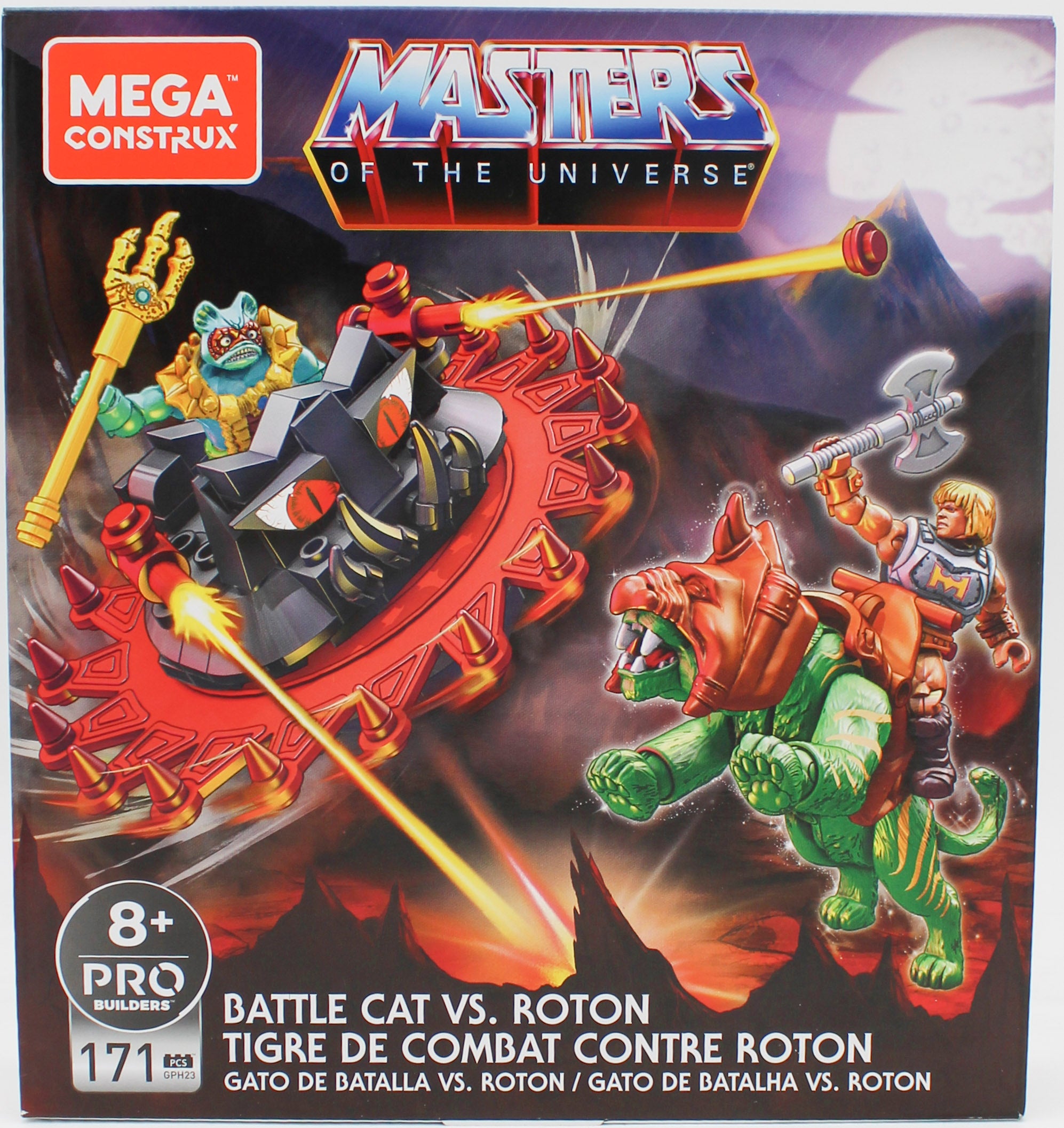 MASTERS OF THE UNIVERSE: MEGA CONSTRUX - BATTLE CAT VS. ROTON