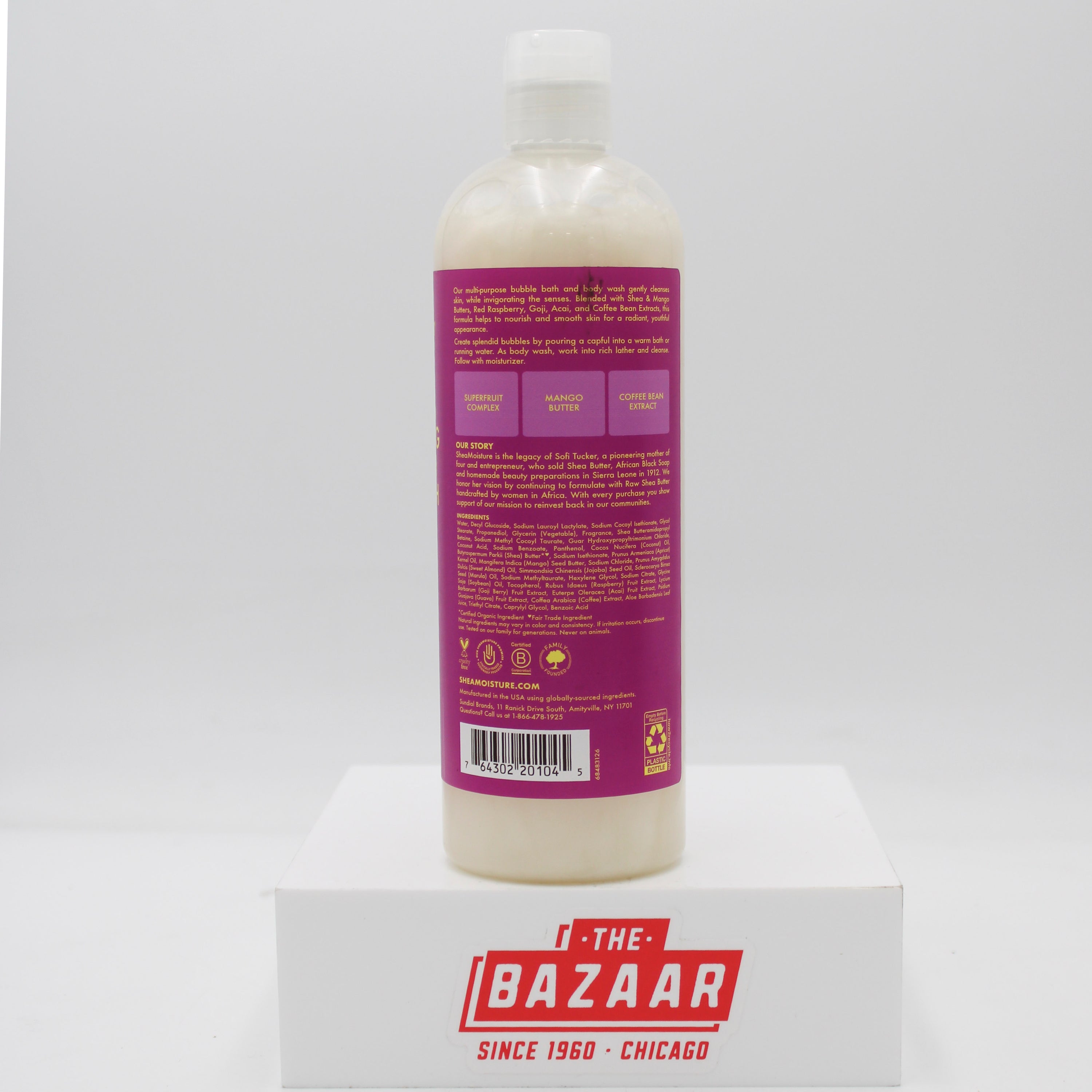SM SC Bubble Bath+Body Wash 12p 16z