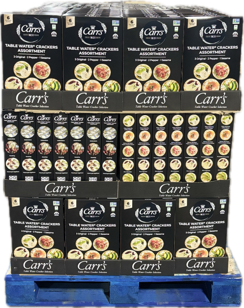 CARR'S CRACKERS VARIETY CLUB PACK PREMIUM ASSORTMENT 25.5 Oz NI BB 10/16/2026