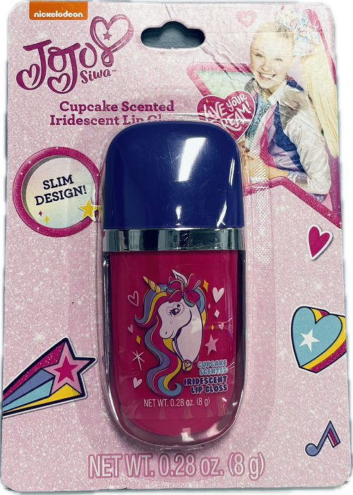 JOJO SIWA IRIDESCENT LIP GLOSS 0.28oz CUPCAKE SCENTED