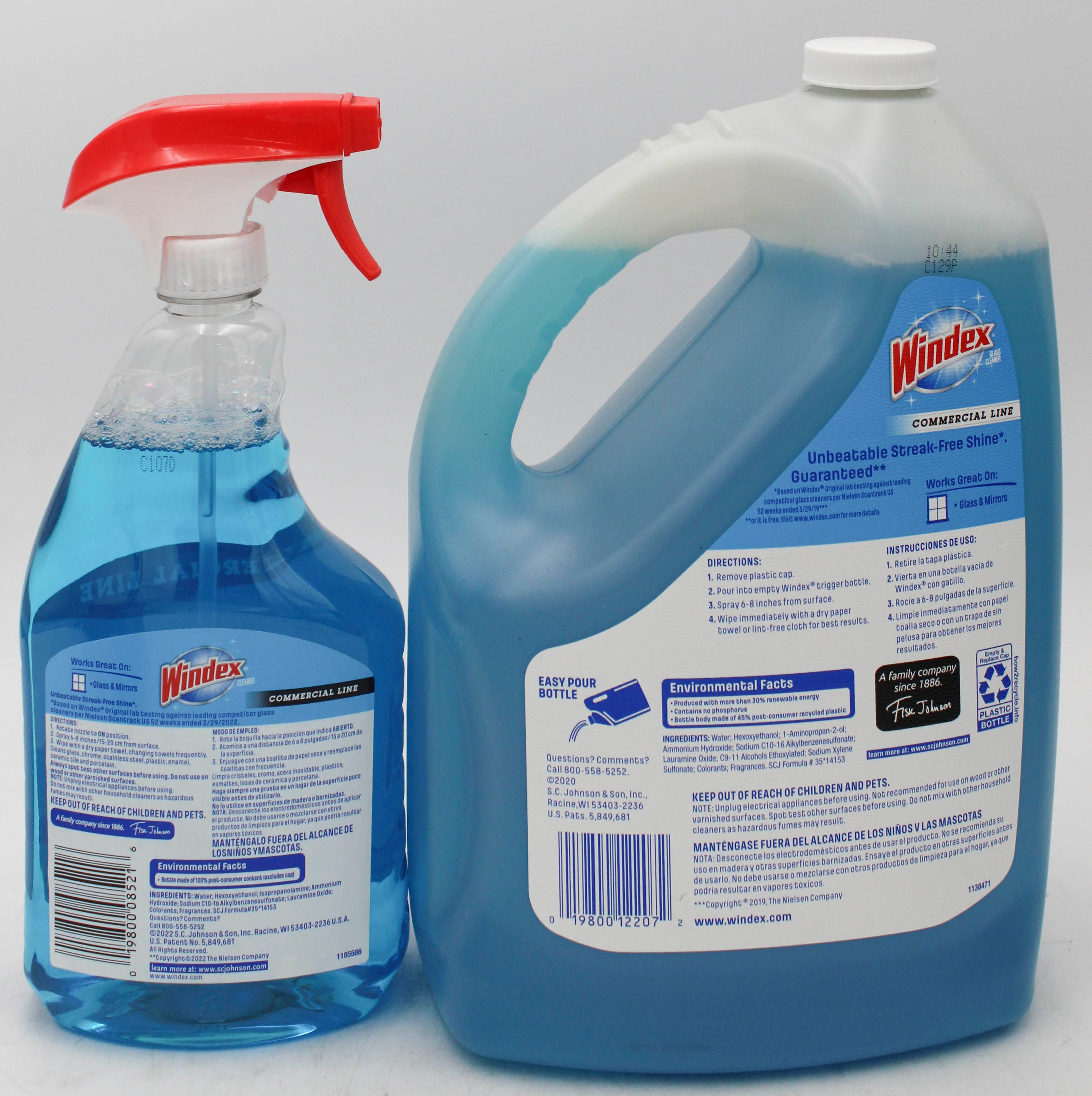WINDEX COMMERCIAL TRIGGER REFILL LWS QUARTER PALLET (DISPLAY PP$5.98/$11.48)
