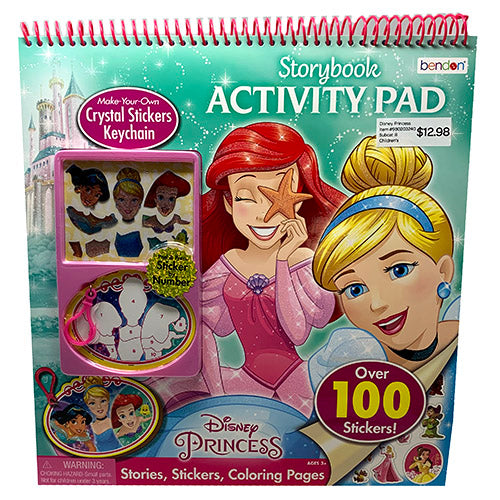 STORY/ACTIVITY PAD($12.98)PRINCESS