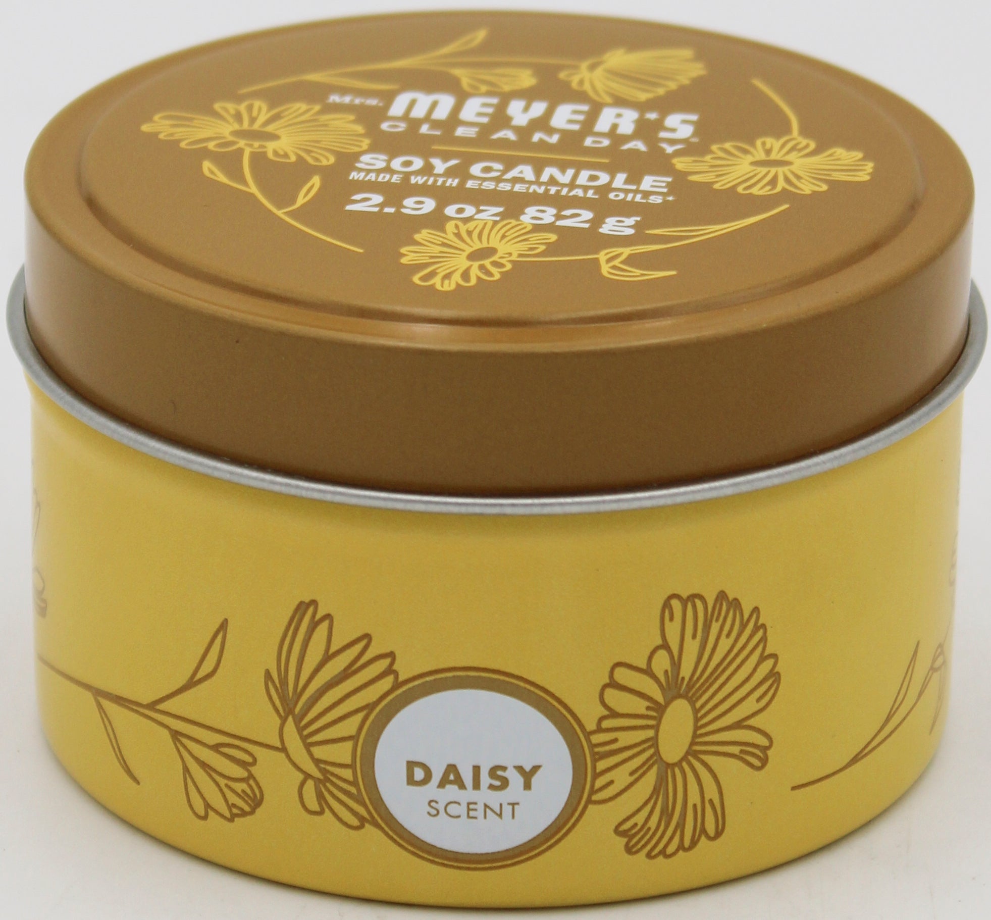 MRS MEYERS TIN CANDLE DAISY 2.9oz US