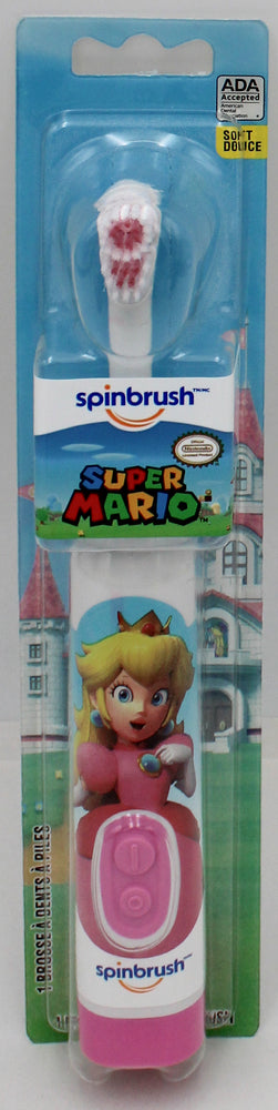 SPINBRUSH KIDS POWER TOOTHBRUSH PRINCESS PEACH