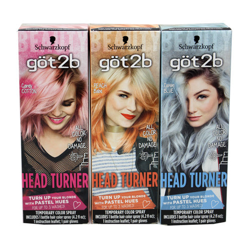 SP GOT2B COLOR PASTEL SPRAY ASST 4.2oz.