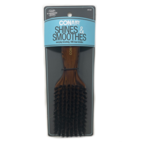 CONAIR DK WOOD BOAR CLUB BRUSH NI