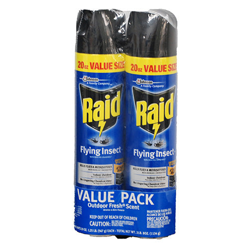 SP RAID FLYING INSECT OUTDOOR FRESH VALUE PACK 2ct 20oz EACH