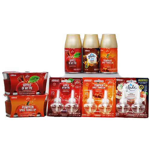 GLADE AIR FRESHENER DSPLY-FALL ASST