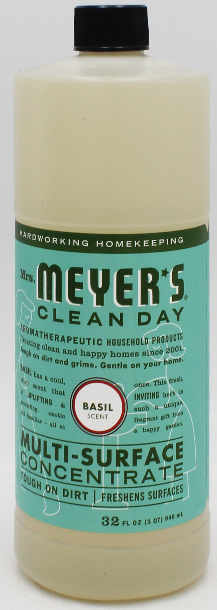 SP MRS MEYERS MULTI-SURFACE CLEANER 32oz-BASIL SCENT