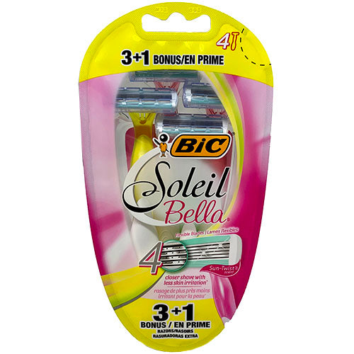 BIC SOLEIL BELLA SHAVER 3CT+1BONUS