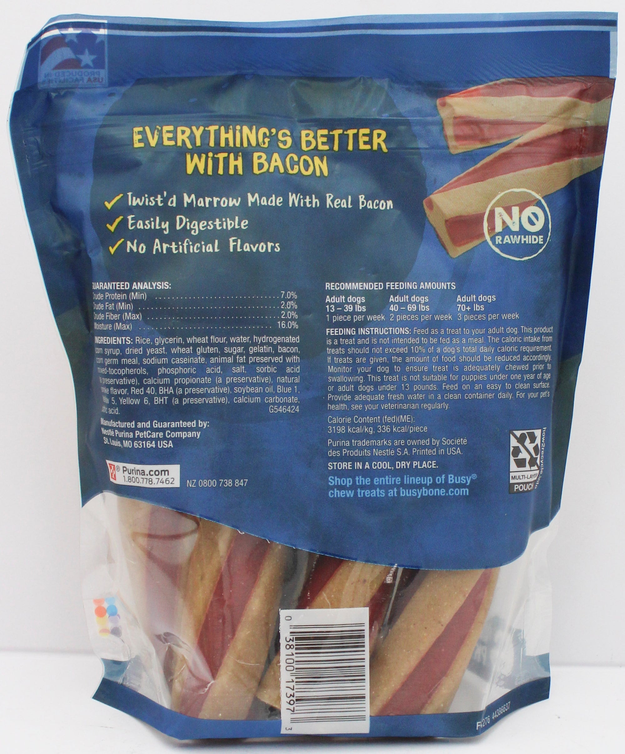 PURINA BUSY TWIST'D S/M 21oz EXP 6.30.26 NI