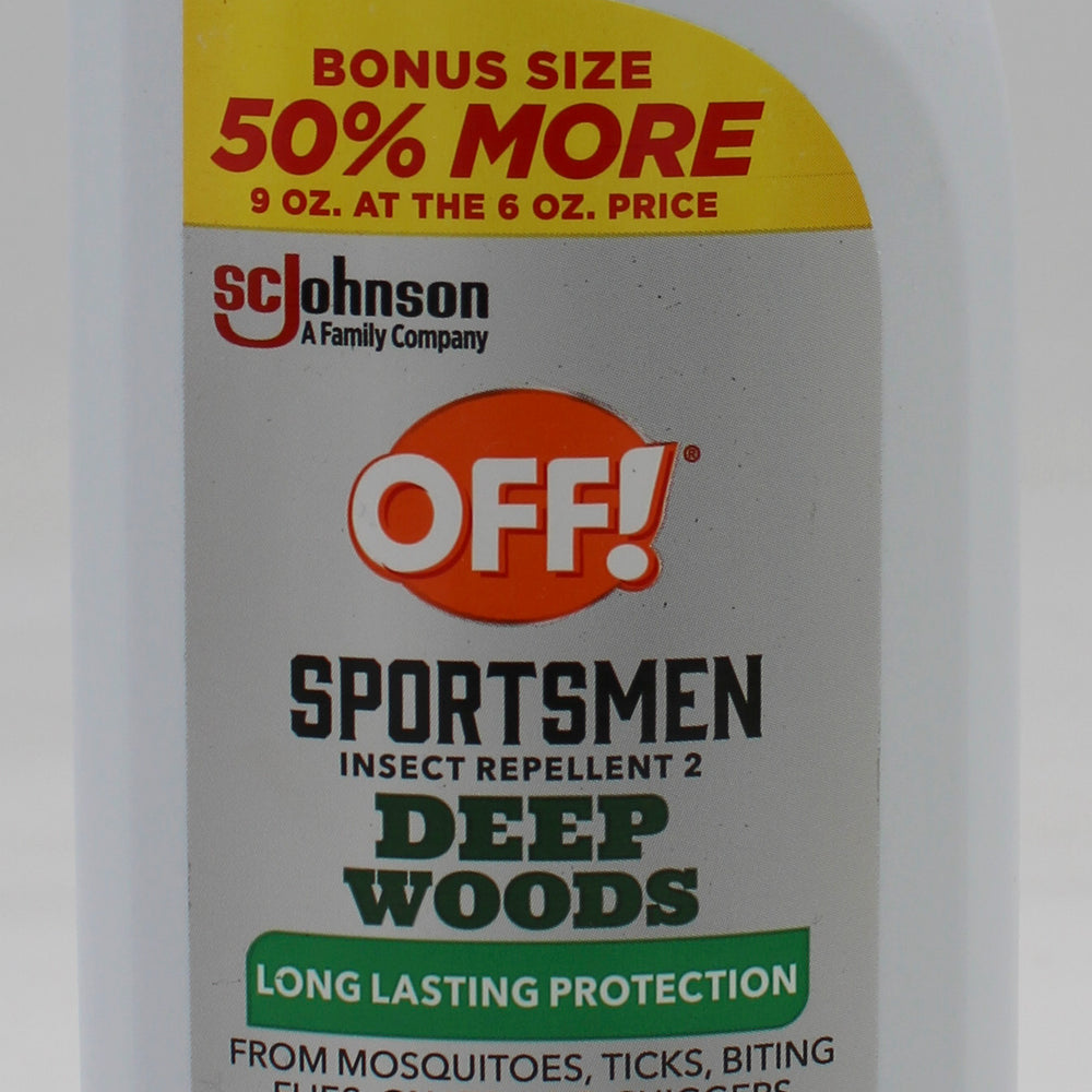 SP OFF SPORTSMEN INSECT REPELLENT DEEP WOODS 9oz