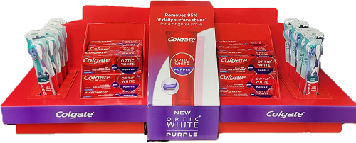 COLGATE MIXED TOOTHBRUSH/TOOTHPASTE DISPLAY NI