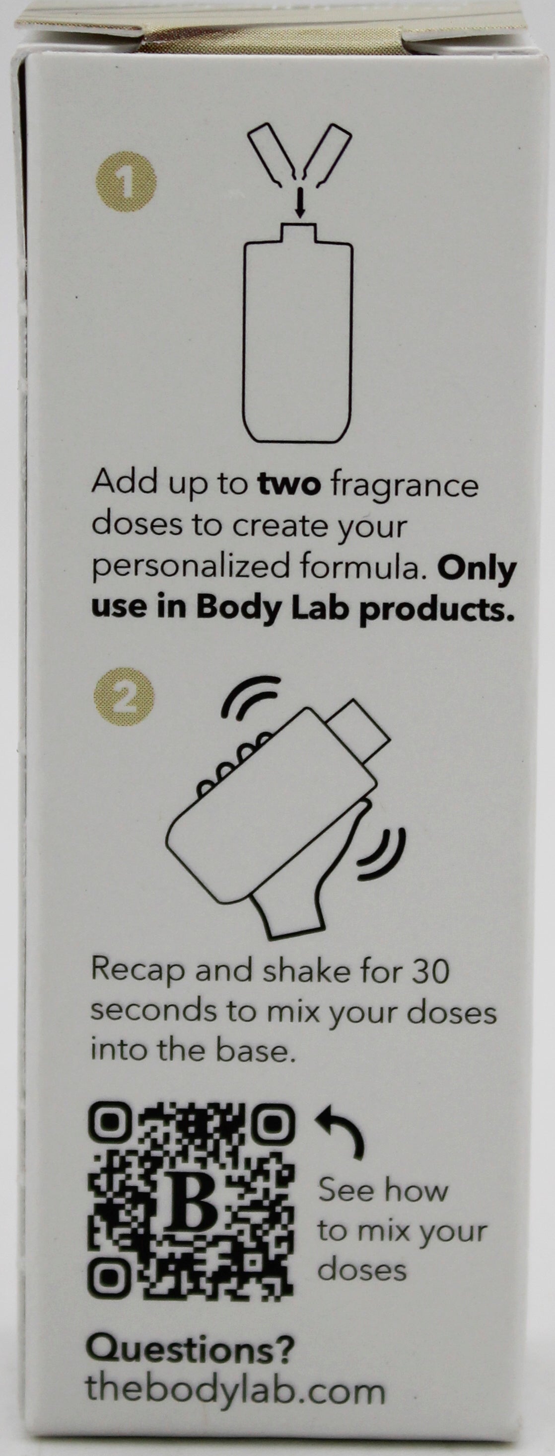 THE BODY LAB FRAGRANCE DOSE 0.2oz - VANILLA BEAN