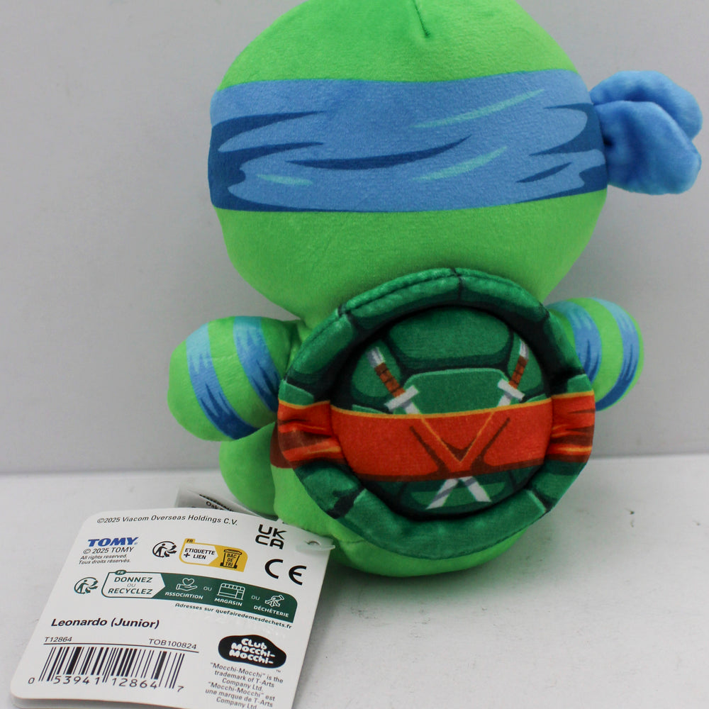 TMNT LEONARDO JUNIOR MOCCHI PLUSH 6"