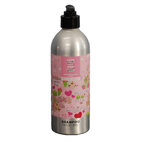 LOVE BEAUTY & PLANET SHAMPOO 16OZ PUMP-MURUMURU BUTTER&ROSE