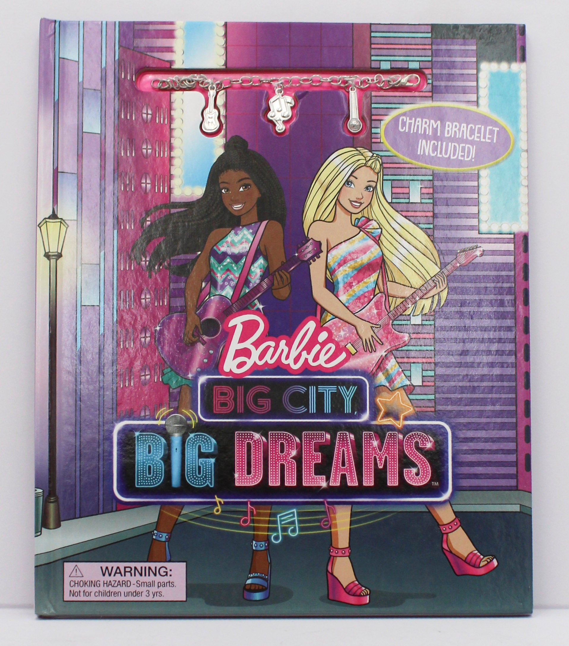BARBIE: BIG CITY BIG DREAMS w/CHARM BRACELET BOOK 24pg