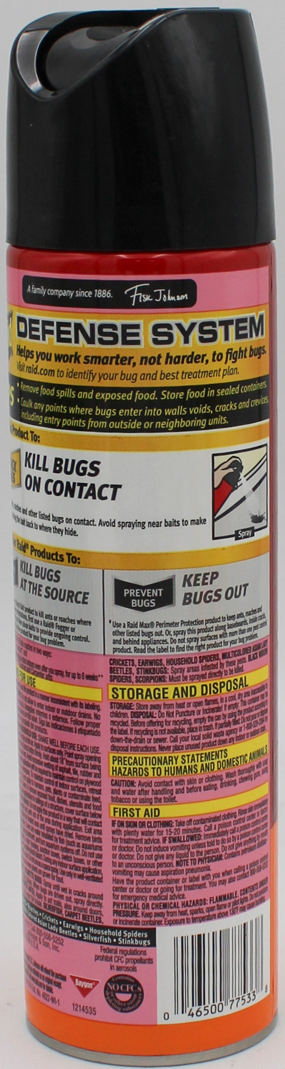 RAID ANT + ROACH ORANGE BREEZE 17.5oz