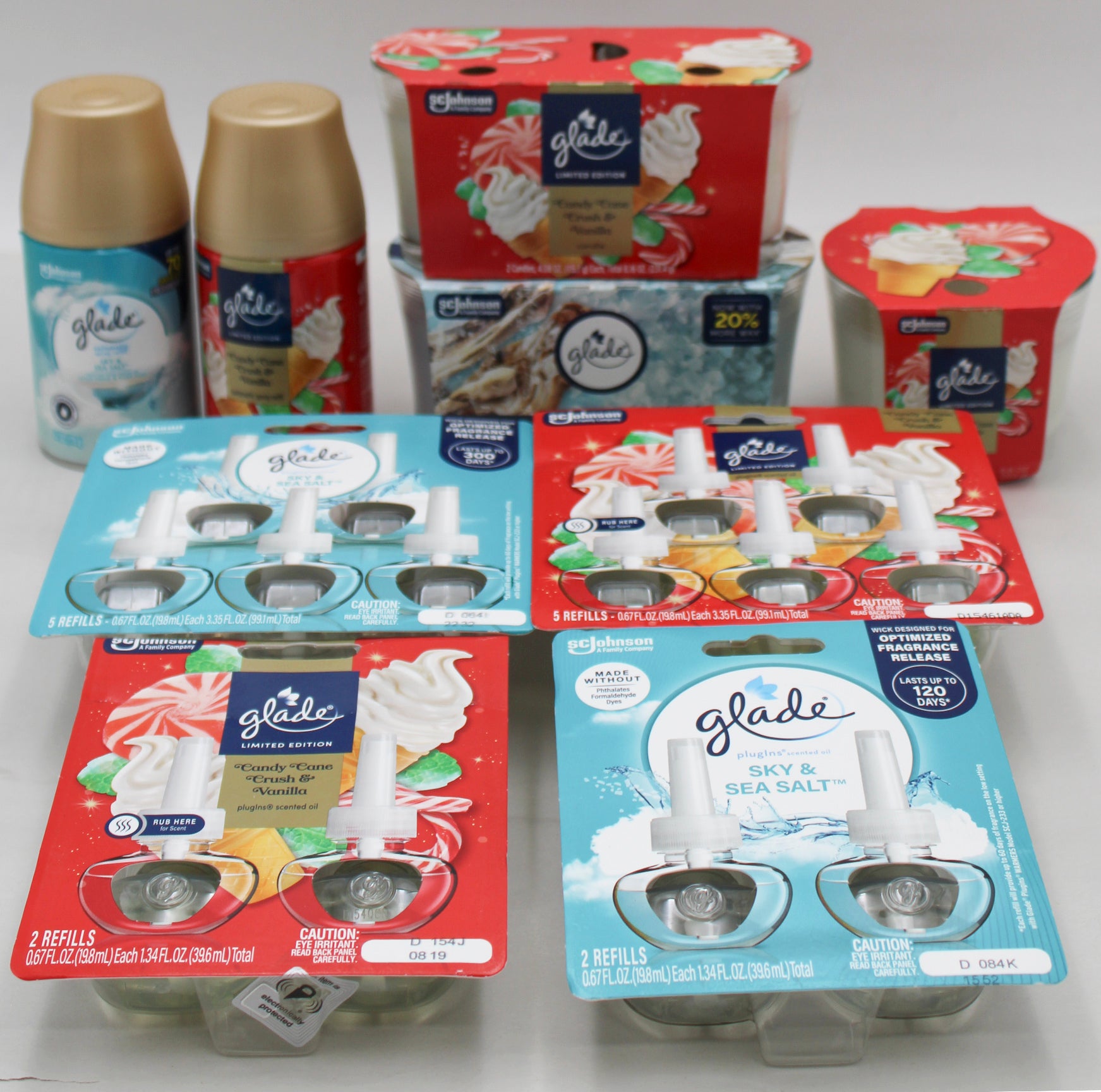 GLADE MIXED CANDY CANE PDQ