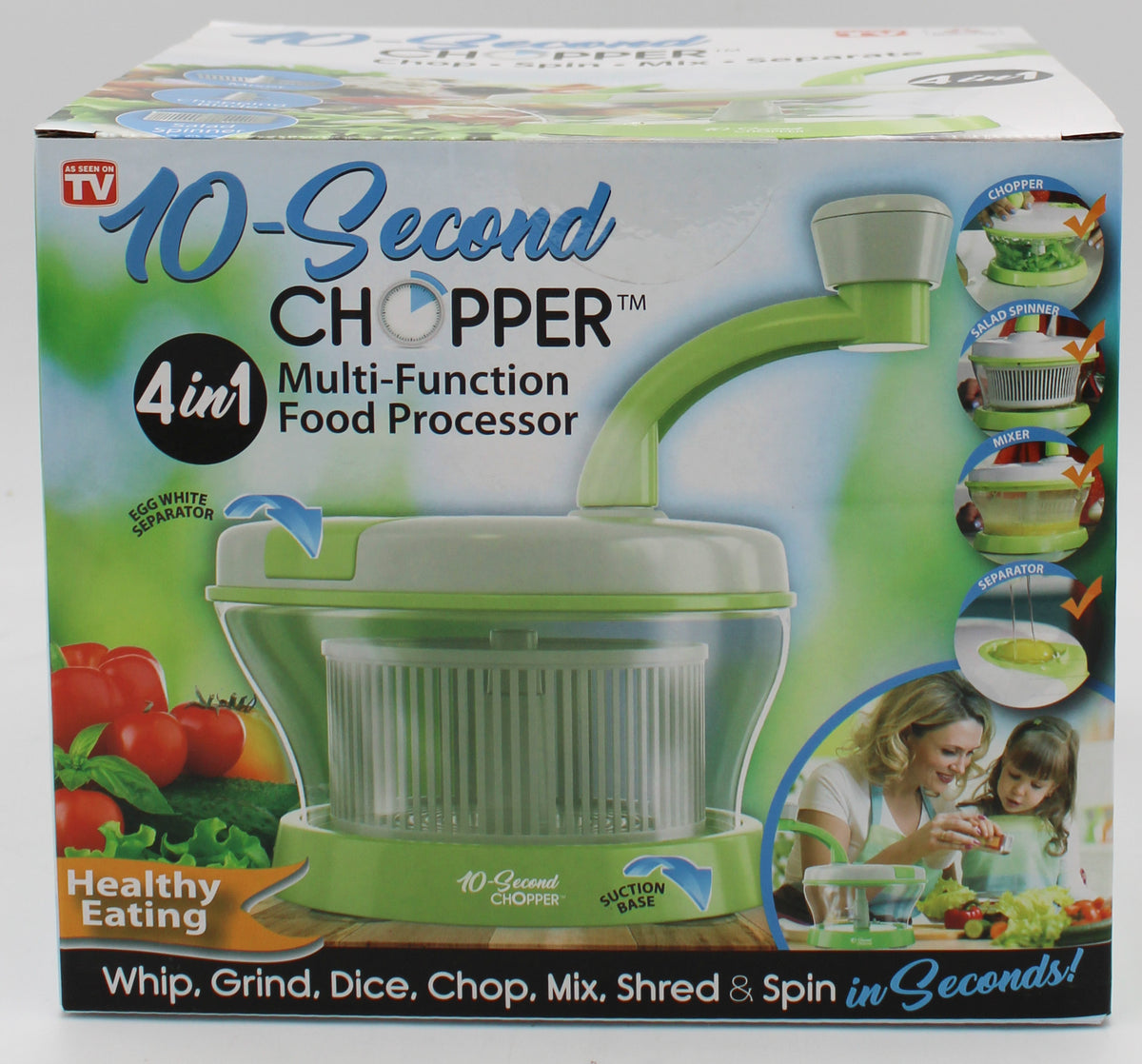 ASTV 10-SECOND CHOPPER AND SALSA MAKER – The Bazaar Inc