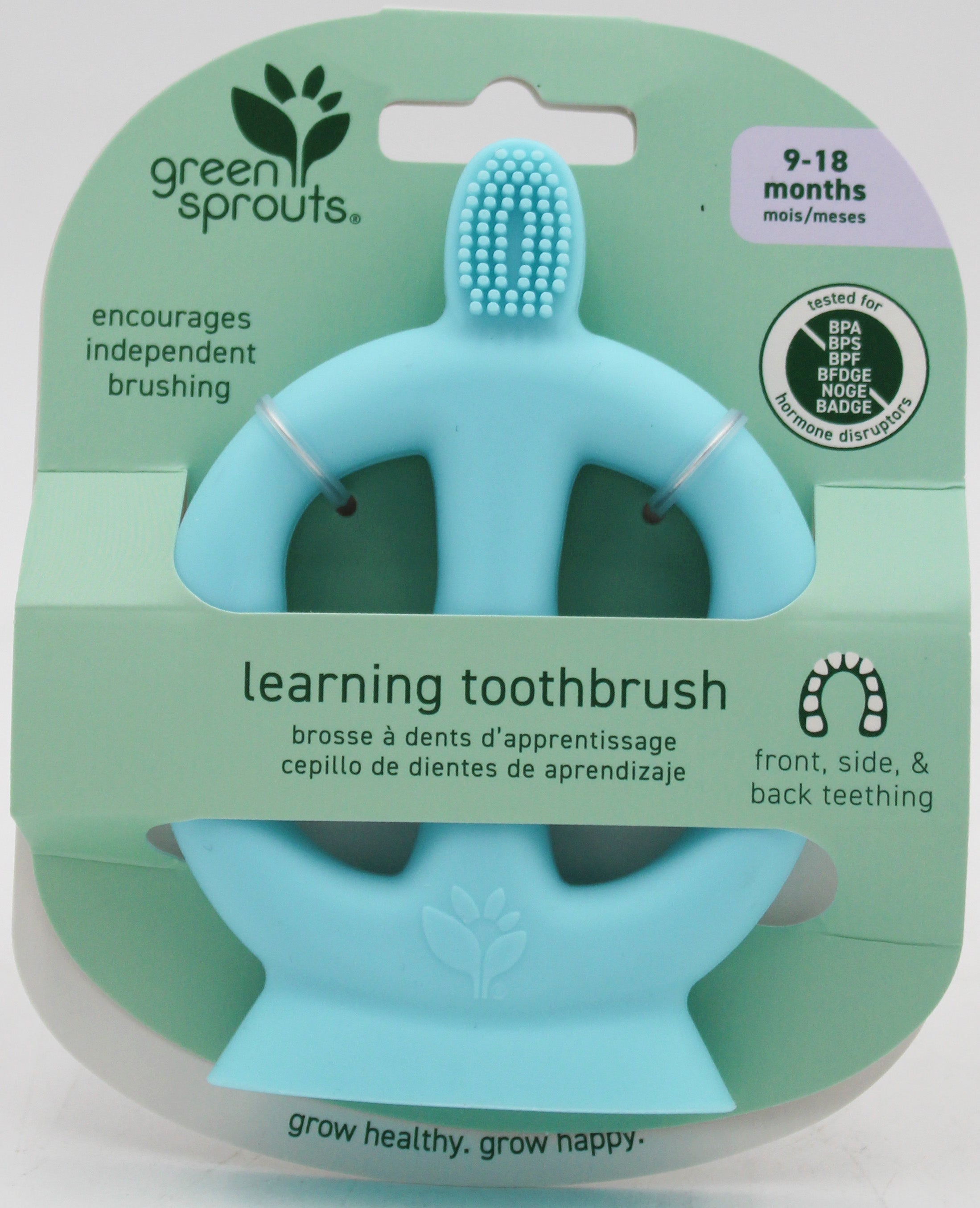 O2COOL LEARNING TOOTHBRUSH - AQUA - 9MO-18MO NI