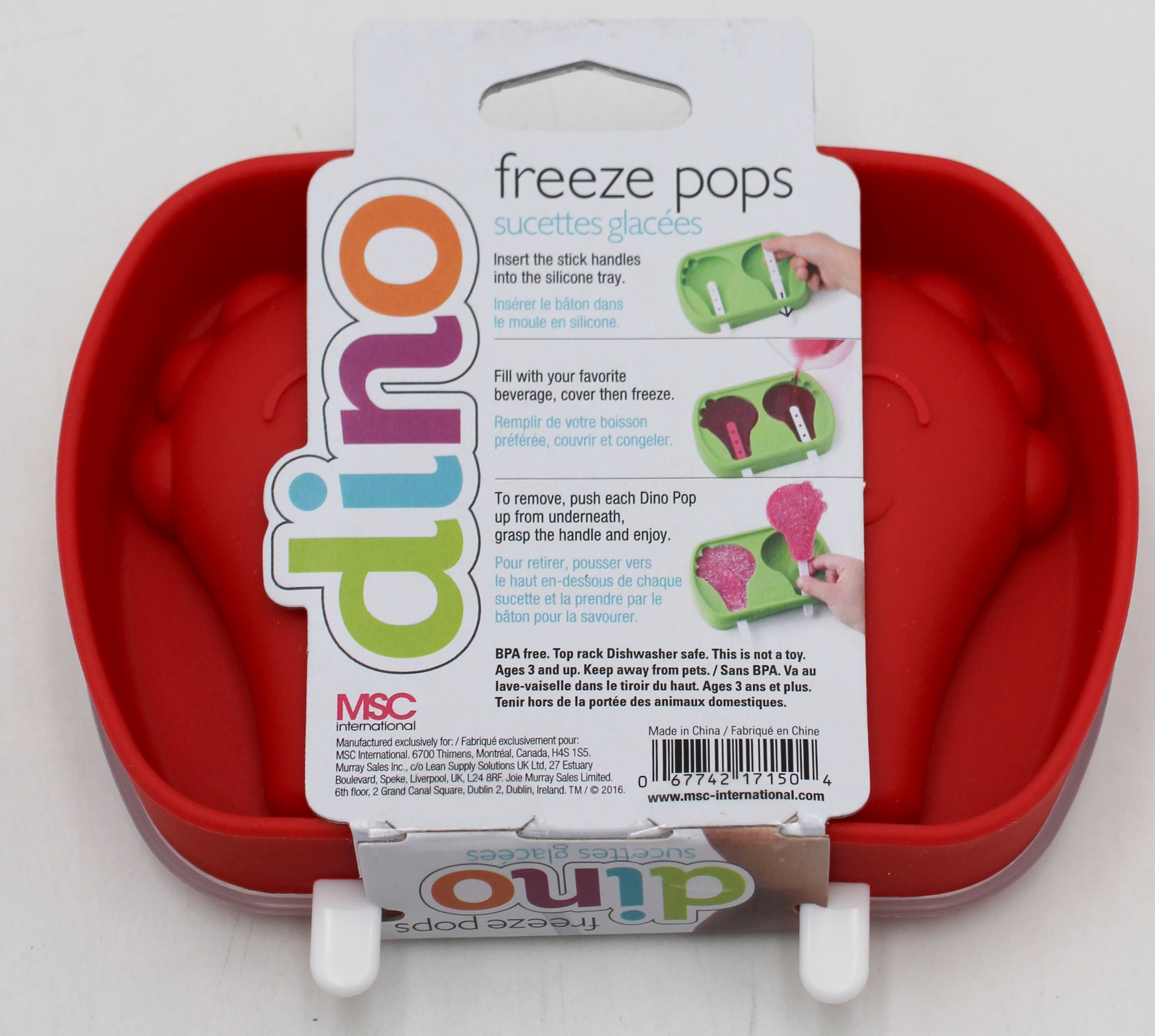 DINO FREEZE POP MOLD NI