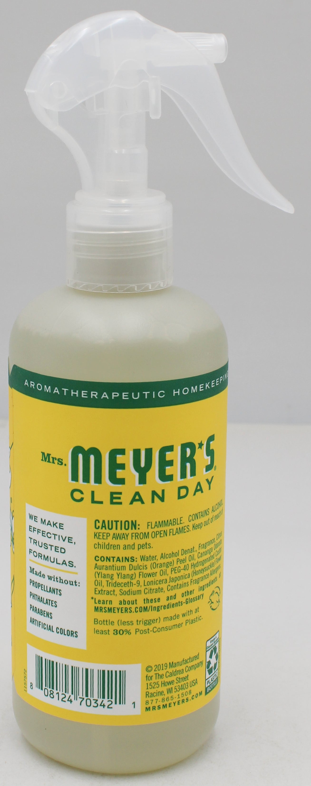 MRS MEYERS ROOM FRESHNER HONEYSUCKLE 8oz