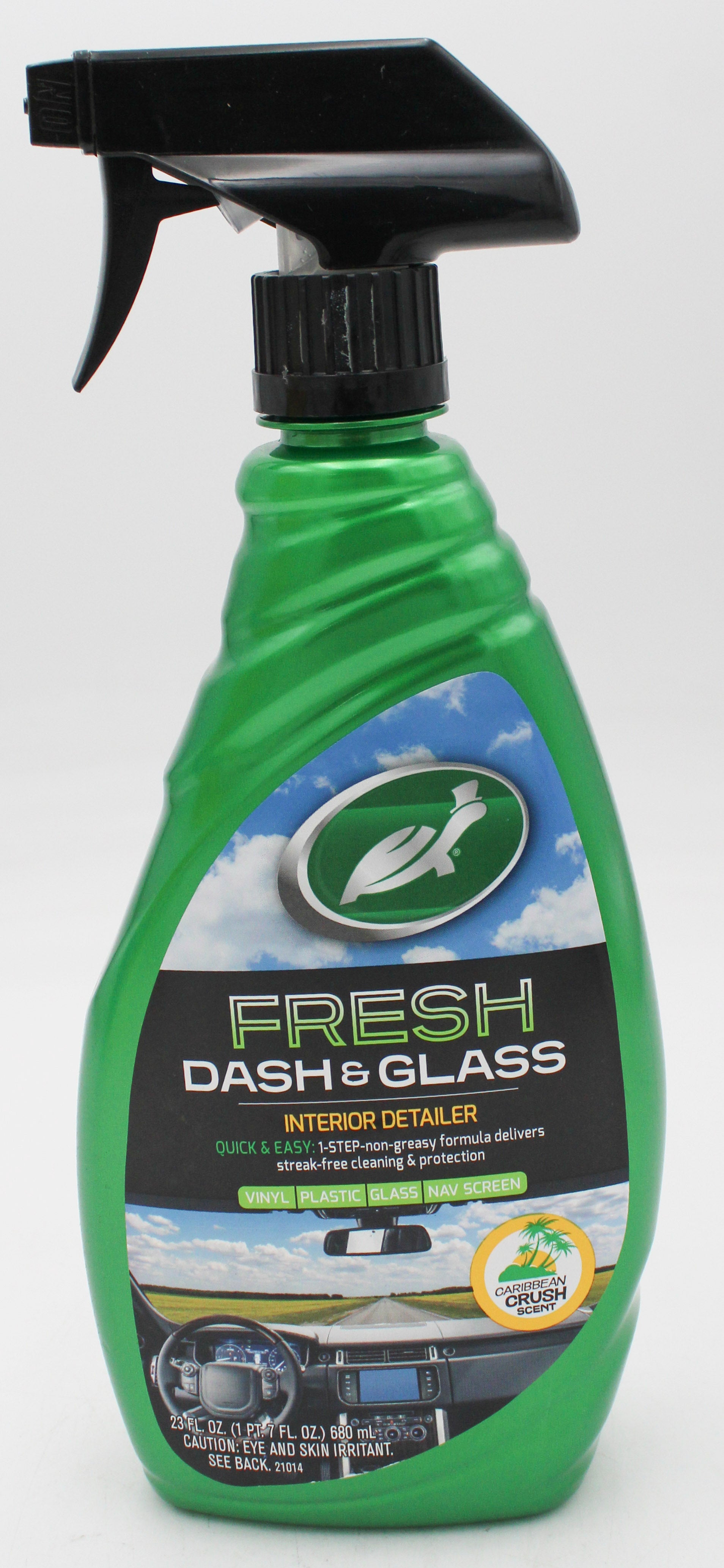 SP TURTLE WAX FRESH DASH & GLASS 23oz CARIBBEAN CRUSH SCENT