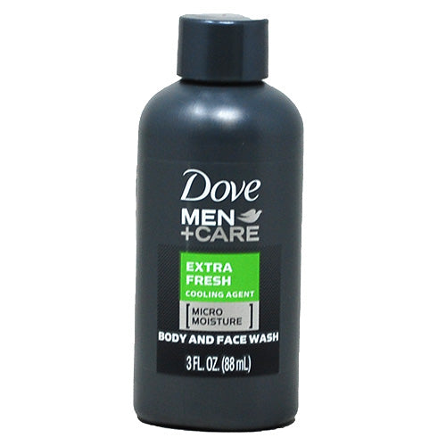 DOVE MENS BODY/FACEWASH 3oz-X FRSH