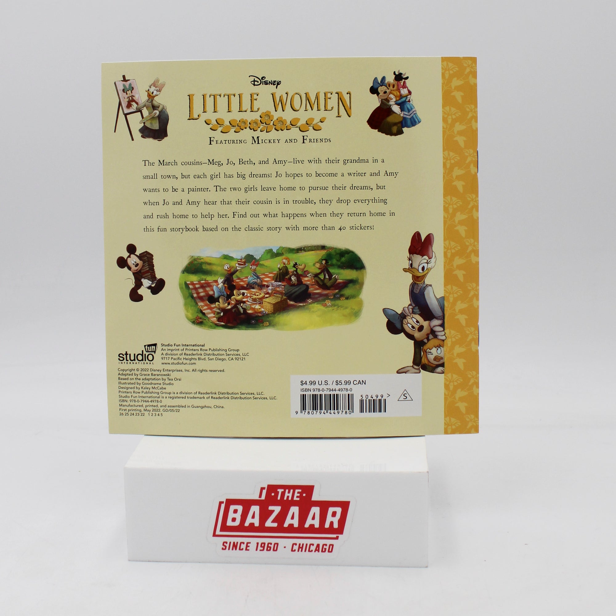 DISNEY MINNIE MOUSE: LITTLE WOMEN PAPERBACK 32PG PP $4.99