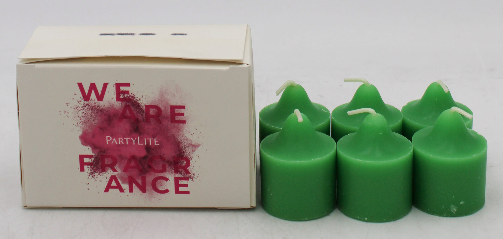 PARTYLITE CHRISTMAS MORNING VOTIVE CANDLES 6ct