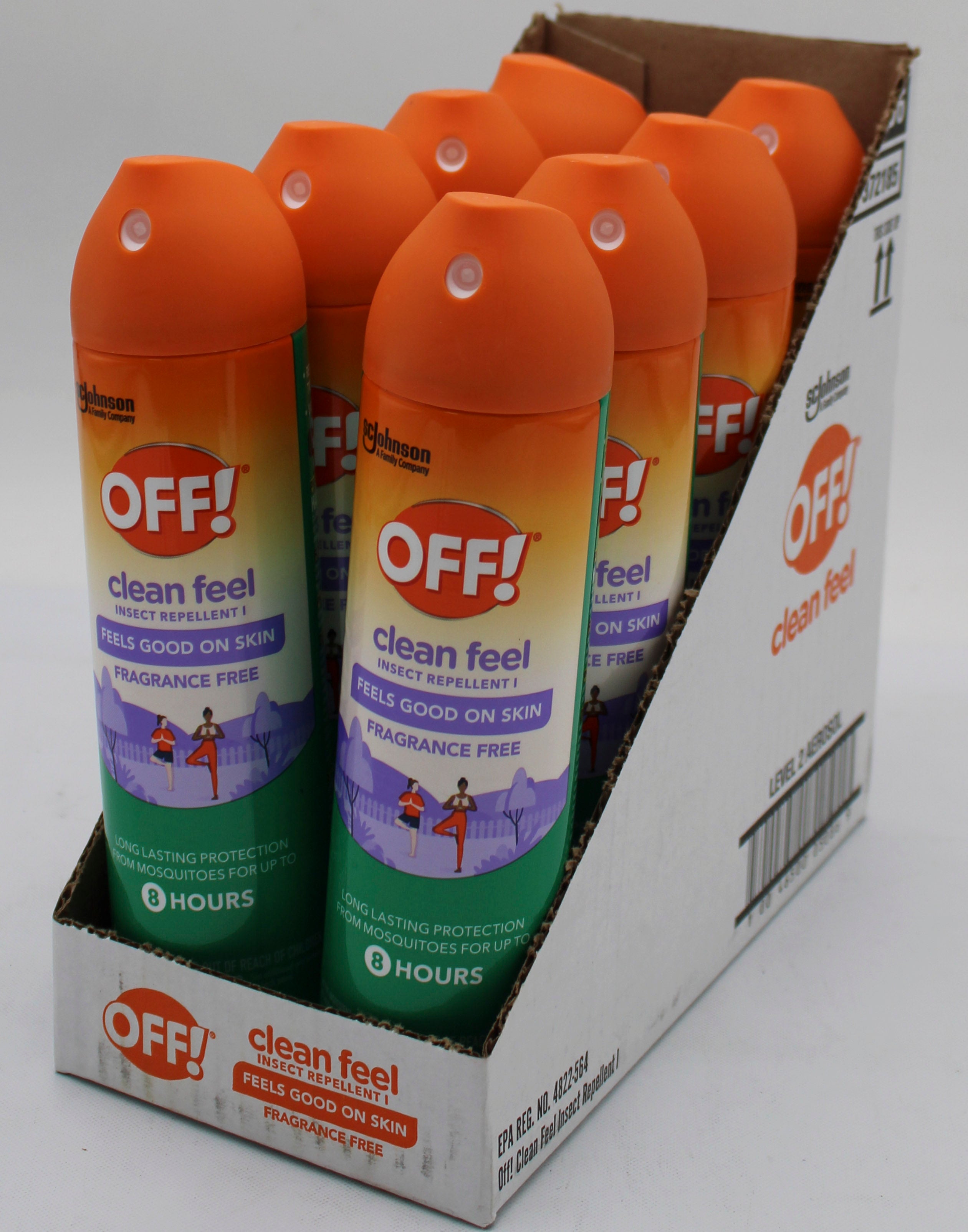 OFF Clean Feel 9oz Aerosol Insect Repellent Wholesale