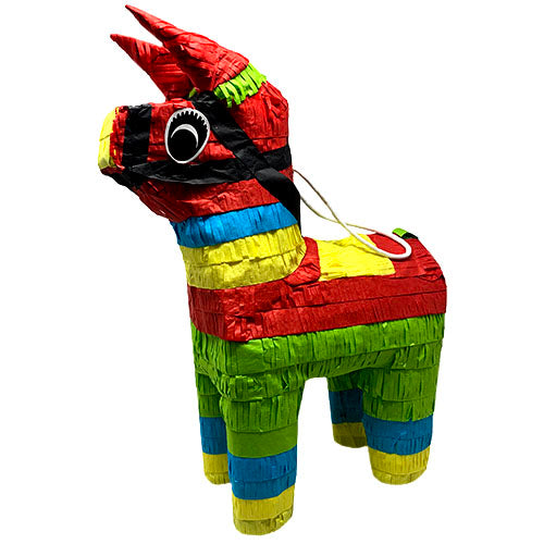 CANARY DONKEY PINATA-MULTI COLOR