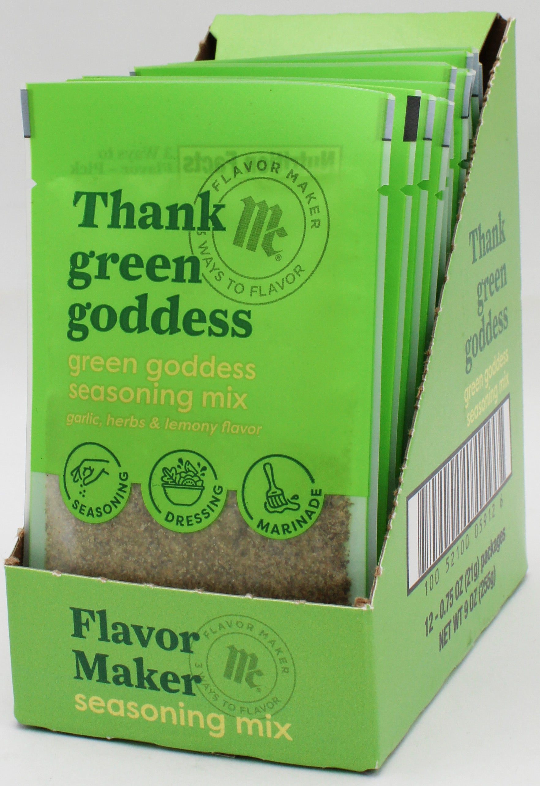 McCormick Flavor Maker Green Goddess Seasoning Mix 0.75oz