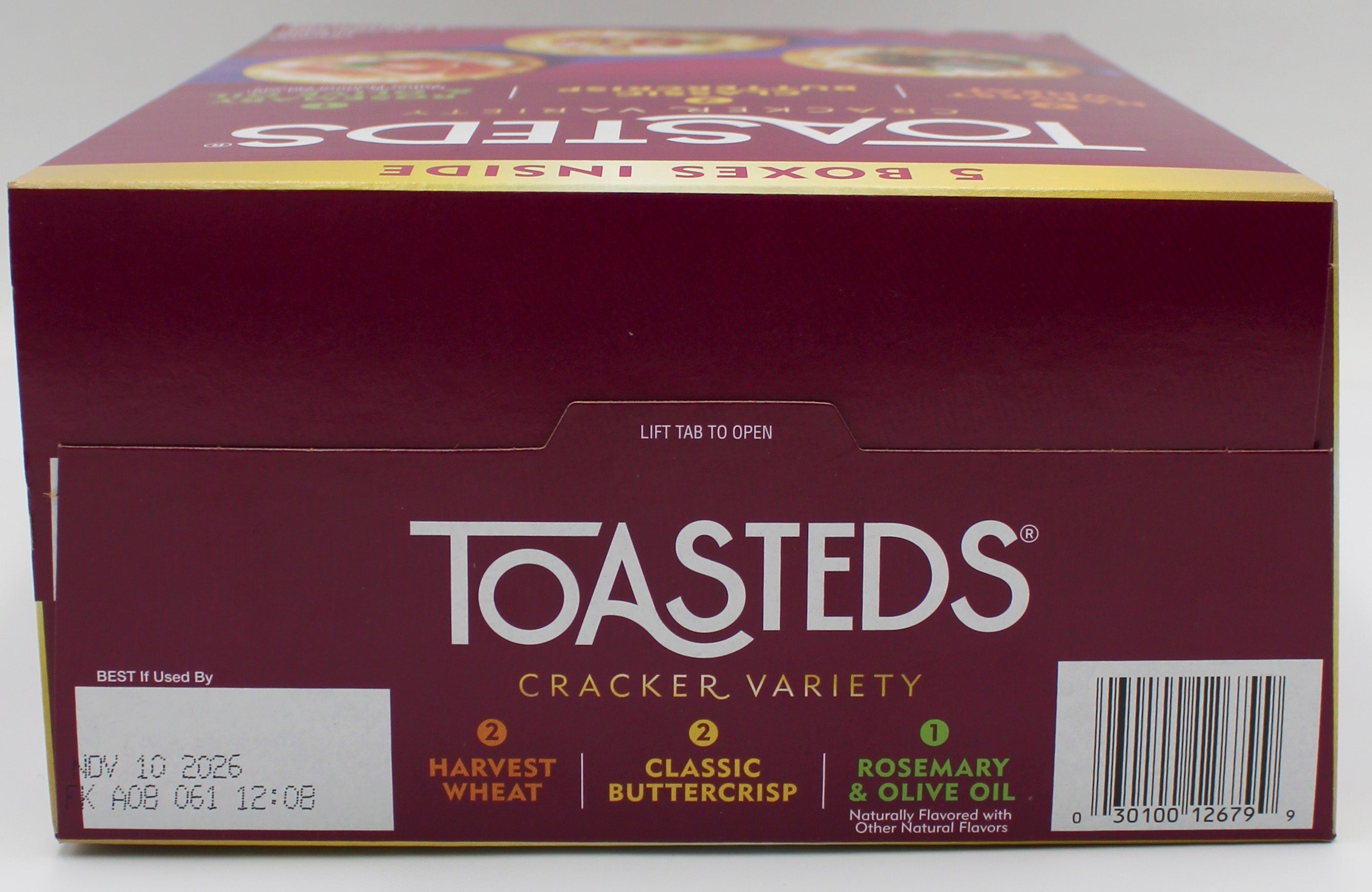 Toasteds Cracker Variety Pack 40oz Bulk