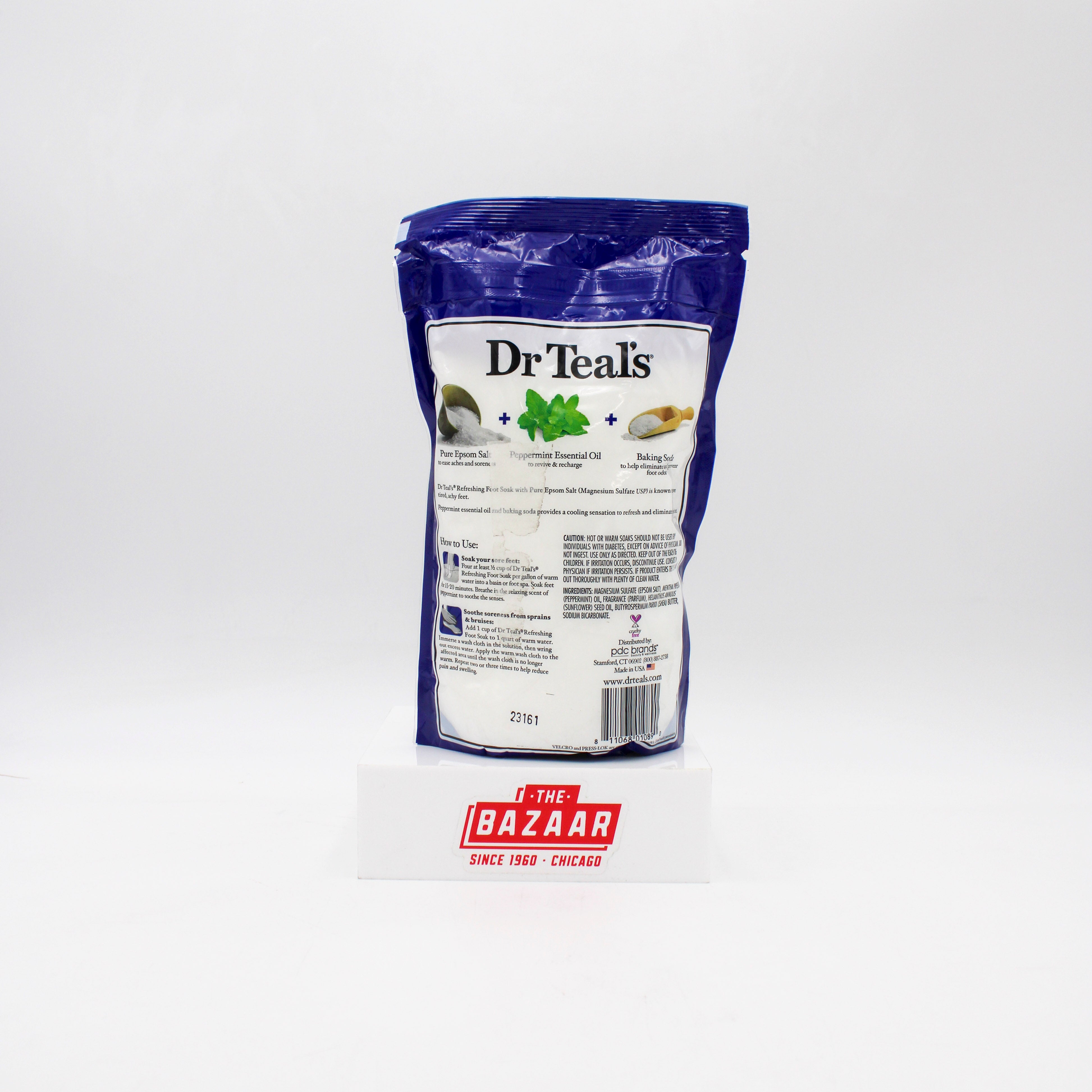 SP DR TEAL'S PURE EPSOM SALT REFRESHING FOOT SOAK 2LBS NI
